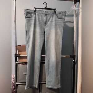 Old navy power slim straight jeans size 20 EUC